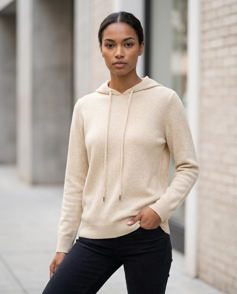 Wants and Fits - Ridar | Knitted Hooded Hoodie Women
