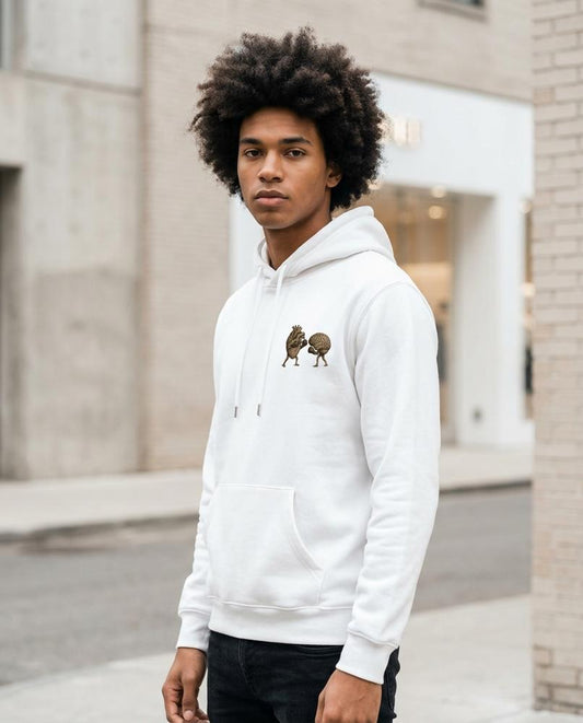 Wants and Fits - Allan | Printed Relaxed-Fit Hoodie Men