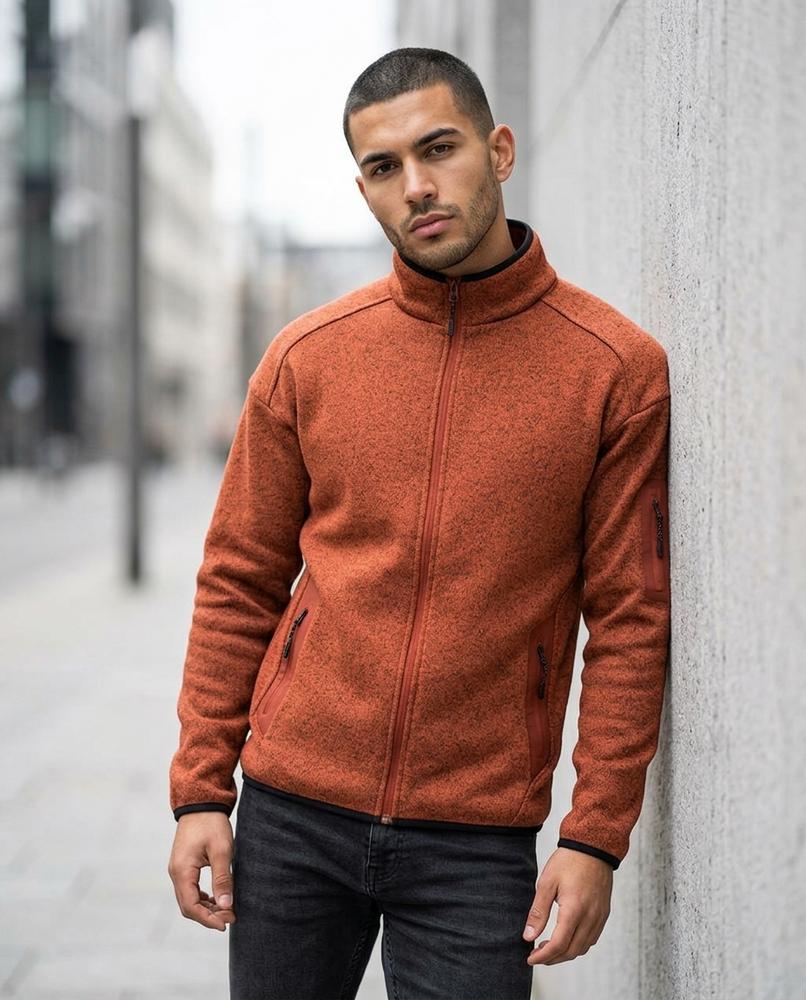 Wants and Fits - Yoser | Zip-Up Stand-Collar Sports Jacket Men
