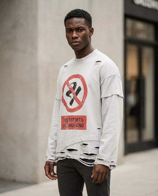 Wants and Fits - Kasil | Printed Distressed T-Shirt Unisex