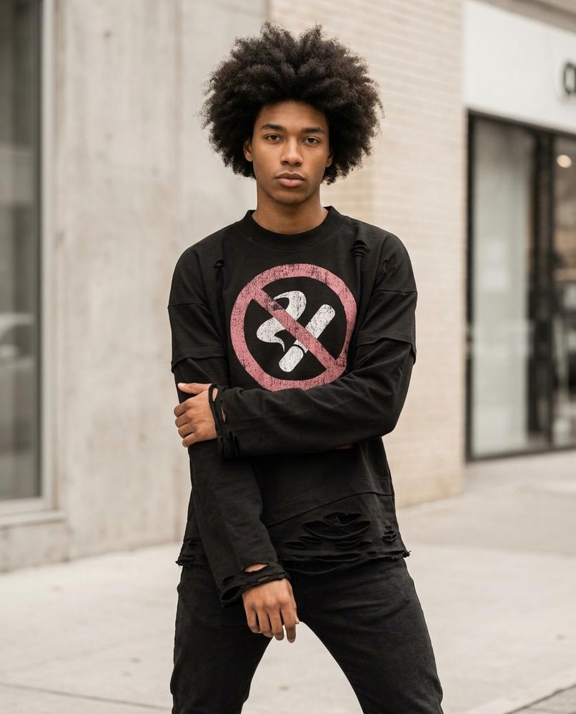 Wants and Fits - Kasil | Printed Distressed T-Shirt Unisex