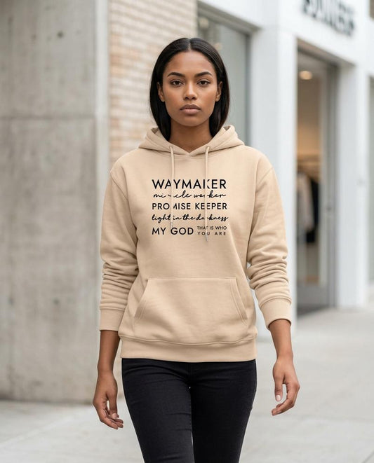Wants and Fits - Waymaker | Cotton Graphic-Print Hoodie Women