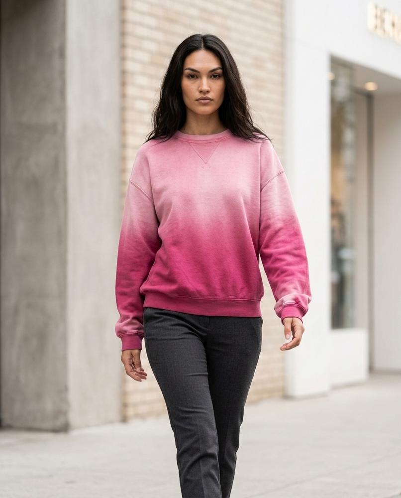Wants and Fits - Davel | Color-Block Loose-Fit Sweatshirt Women