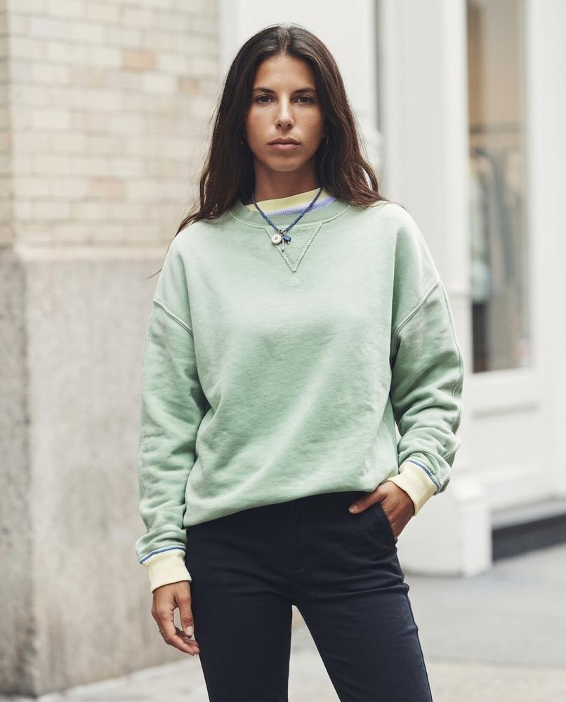 Wants and Fits - Davel | Color-Block Loose-Fit Sweatshirt Women